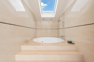 bathroom skylight with exhaust fan