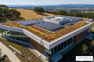 "I'm looking for contractors who specialize in sustainable flat roof options in the Santa Rosa area."