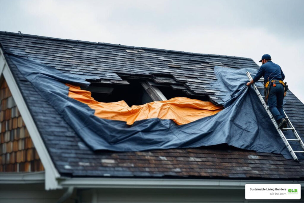 emergency roofing repair in forestville ca