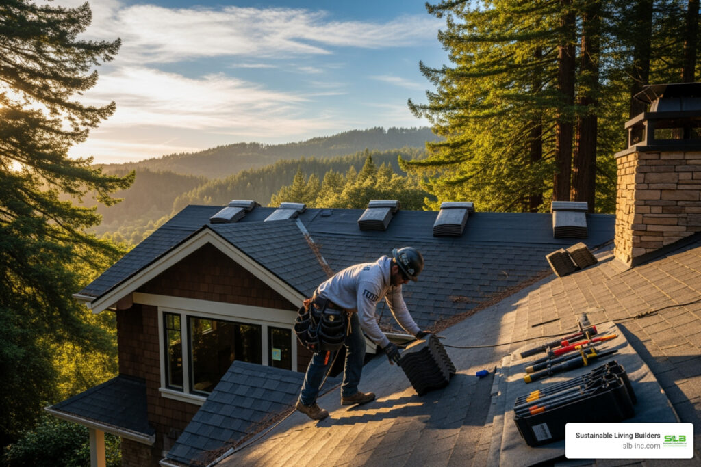 professional roofing service in forestville ca