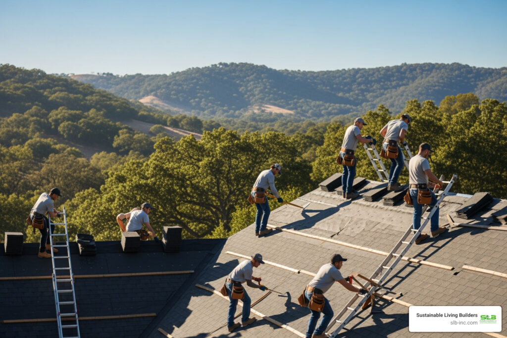 roof installation in cotati ca