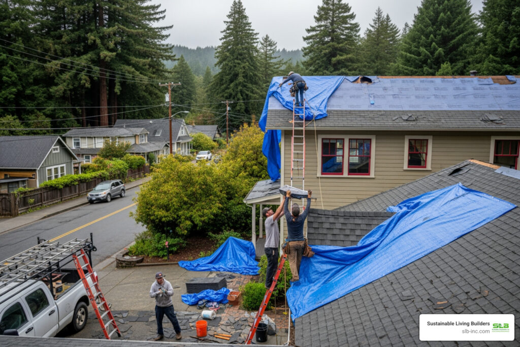 emergency roofing repair in occidental ca