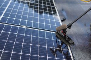 spring solar panel cleaning and maintenance