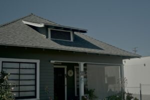 Close up of energy efficient home upgrades including insulation and modern electrical panel - california rebates for solar